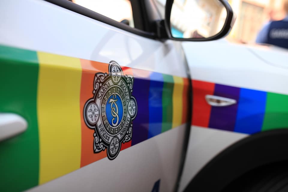 Pride garda car